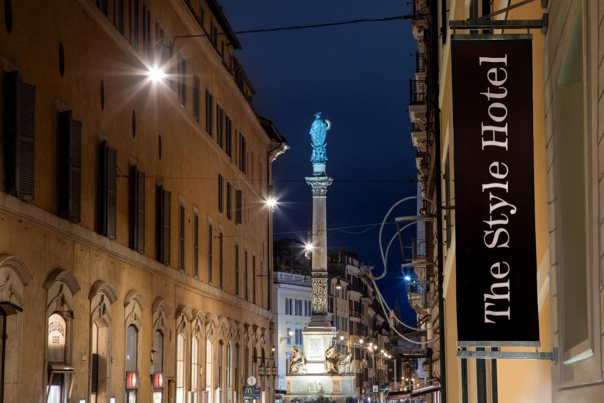 The Style Hotel Roma Exterior foto